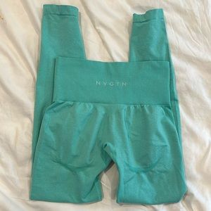 NVGTN Mint Contour Seamless Leggings XS